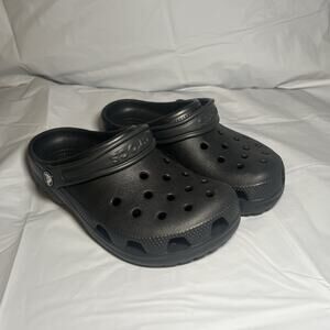 Crocs Youth Unisex Black Classic Clogs Size J 3 Only Worn Once Very Clean!